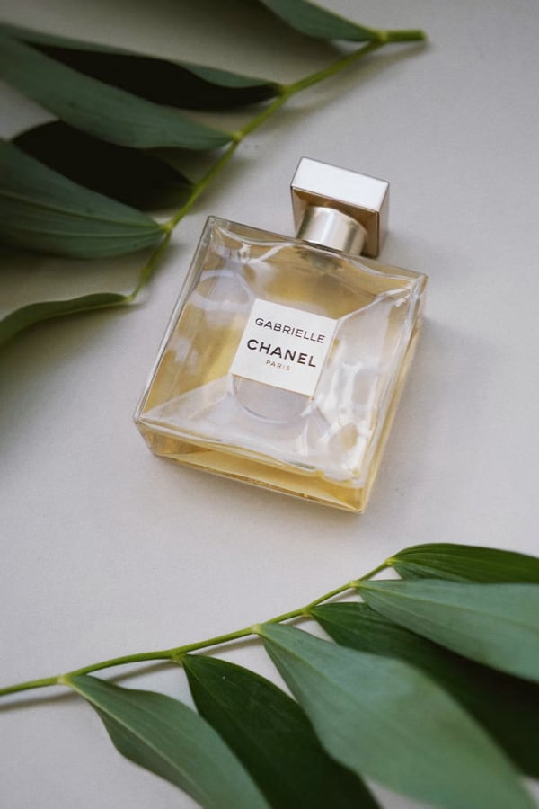 A bottle of Gabrielle Essence Eau De Parfum by Chanel